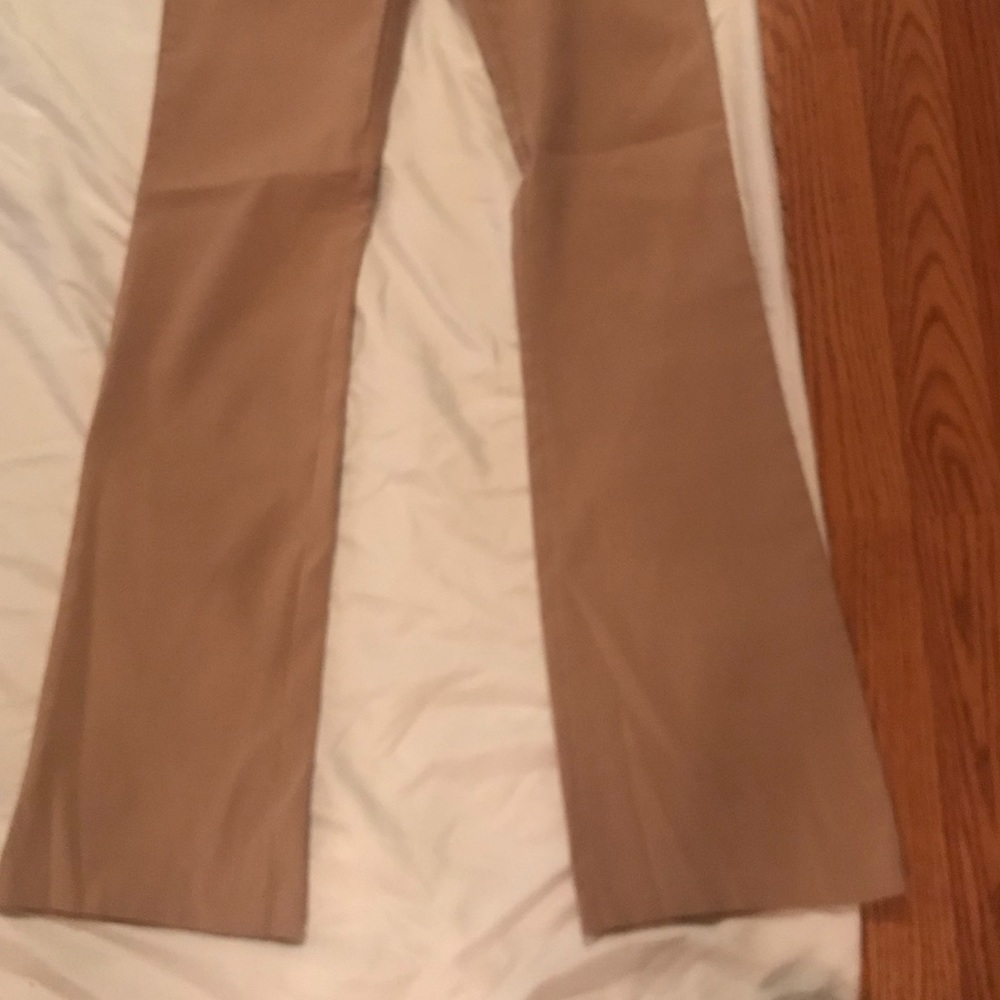 Nude stretch pants! Trouser material!
